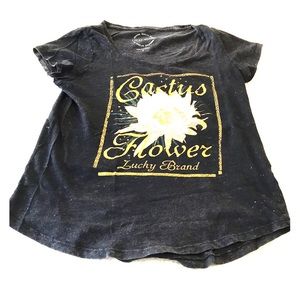 Lucky Brand print t shirt size small